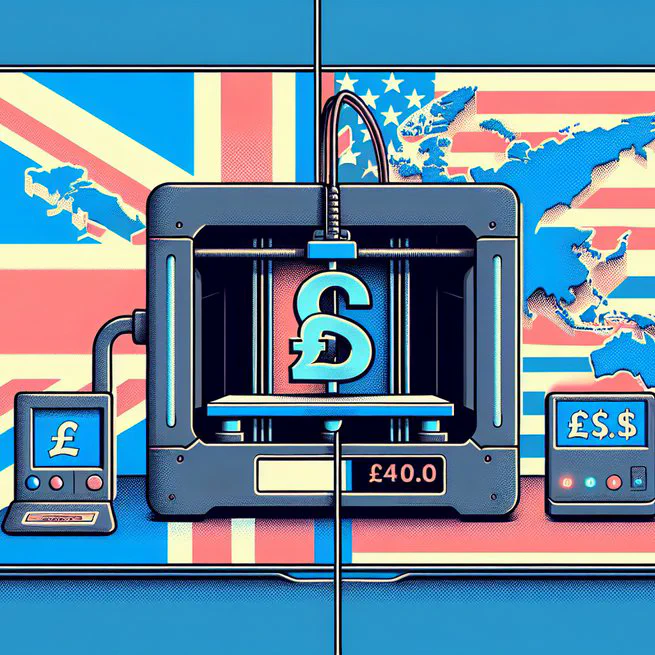 Comparing 3D Printer Deals- UK vs US